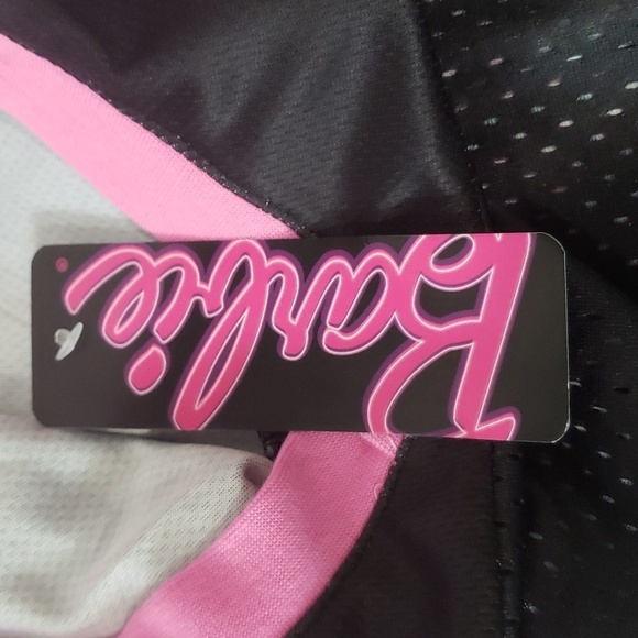 872- Barbie Malibu Jersey Pink And White Color Size L NWT - Picture 4 of 6
